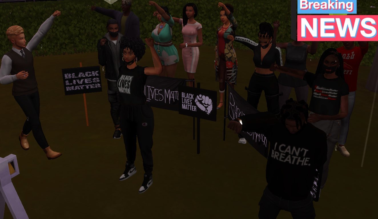 Hundreds of kids rally in Roblox for 'Free Palestine' protests