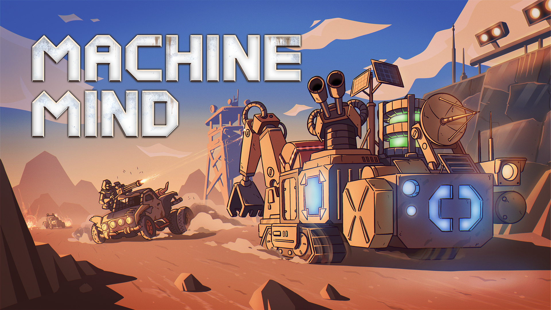 Machine Mind brings action RTS survival to PC