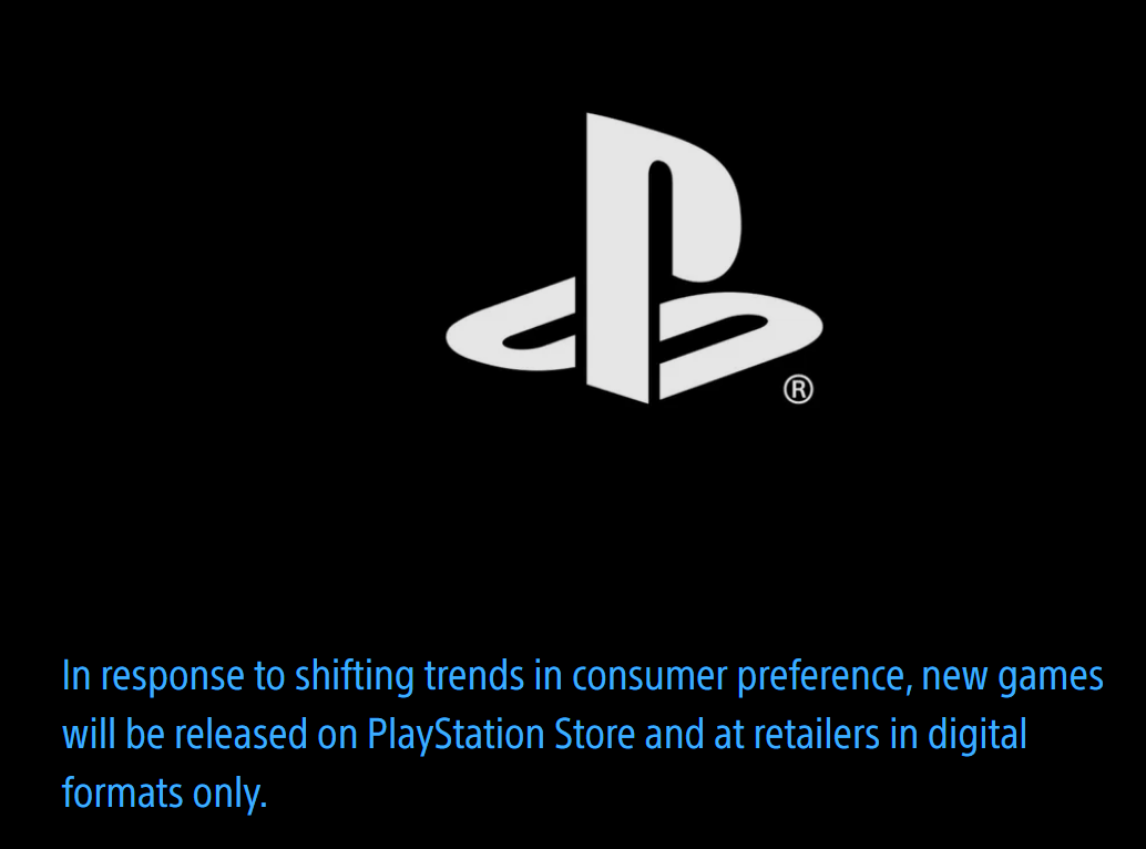 Sony Is Ending Physical Game Disc Production in 2028