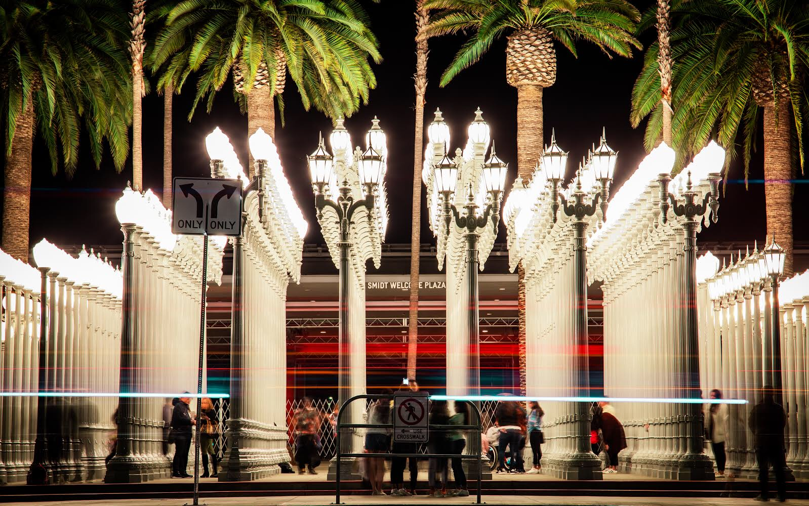 LACMA "Urban Light", Los Angeles, California