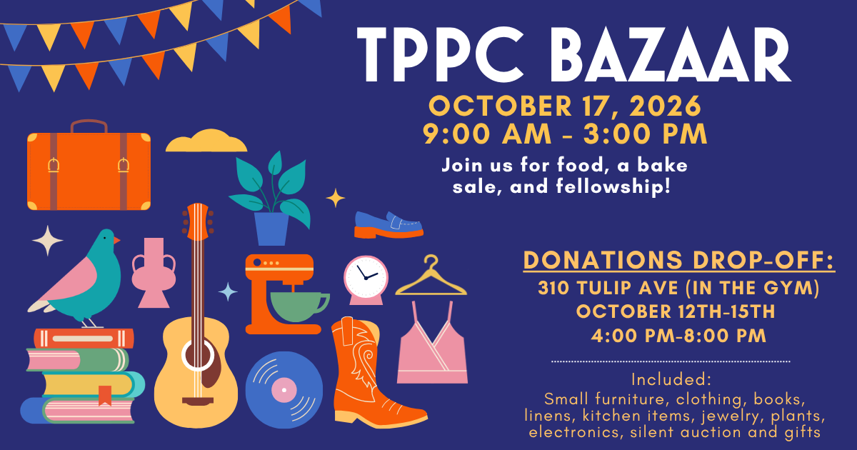 TPPC Church Bazaar 