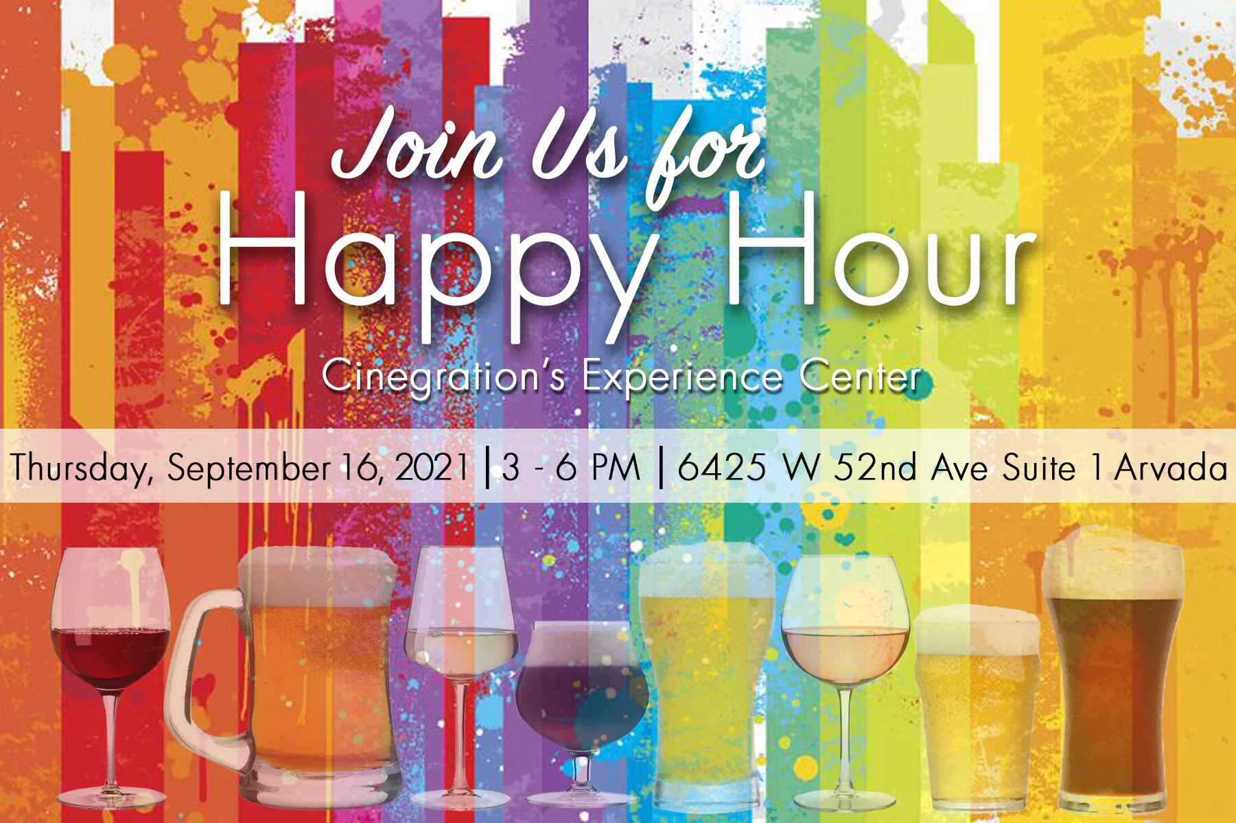 Join Us for a Cinegration Happy Hour!