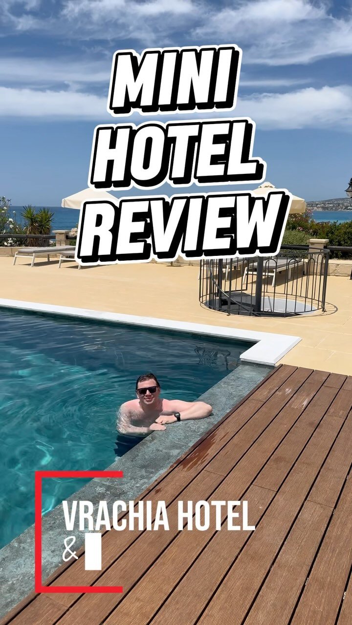 I enjoyed my stay so much at @vrachia_beach_hotel_and_suites that I’ve done a little POV review. It’s such a great hotel - all the staff were really helpful, the accommodation was perfect and it’s in a fabulous location too.
In fa