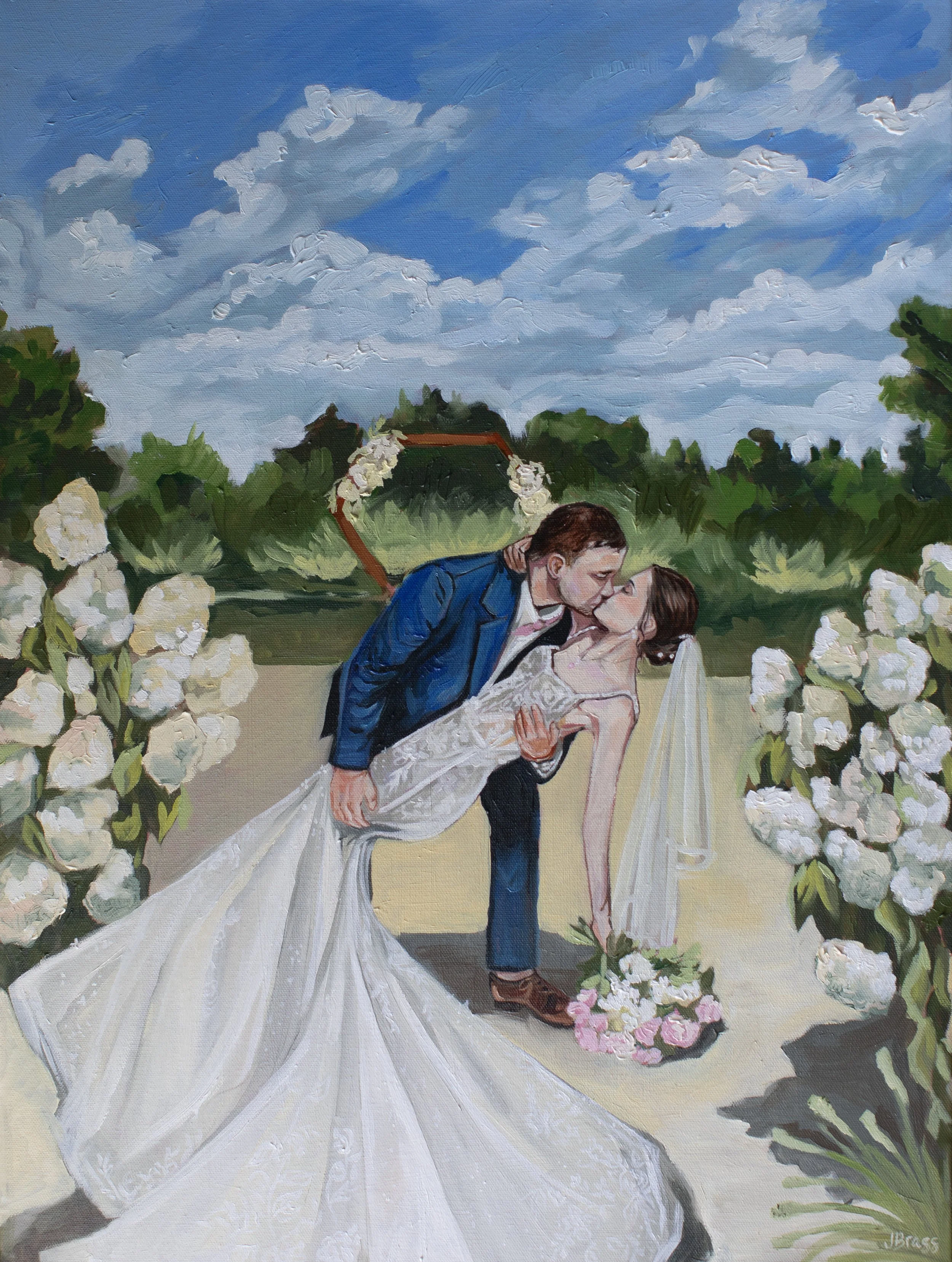 Jess Brass Art Live Wedding Painter in Buffalo NY.jpg