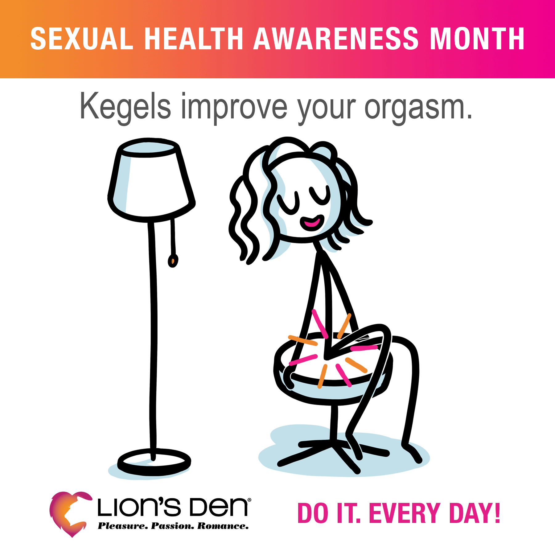 Lion’s Den Sexual Health Awareness Month