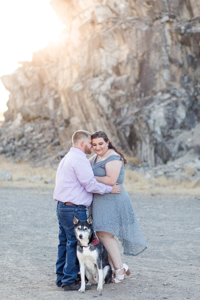 Governement Cove Engagement Session with Dog-4.jpg