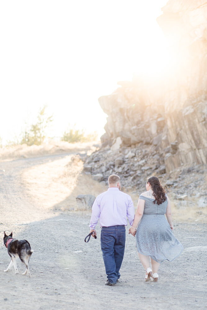 Governement Cove Engagement Session with Dog-6.jpg