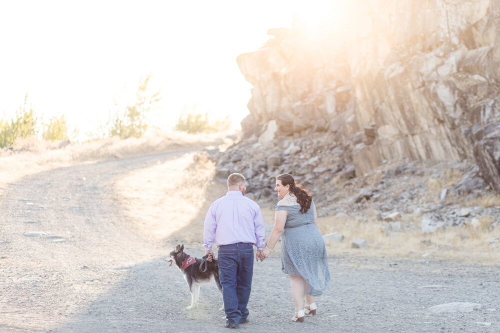 Governement Cove Engagement Session with Dog-7.jpg