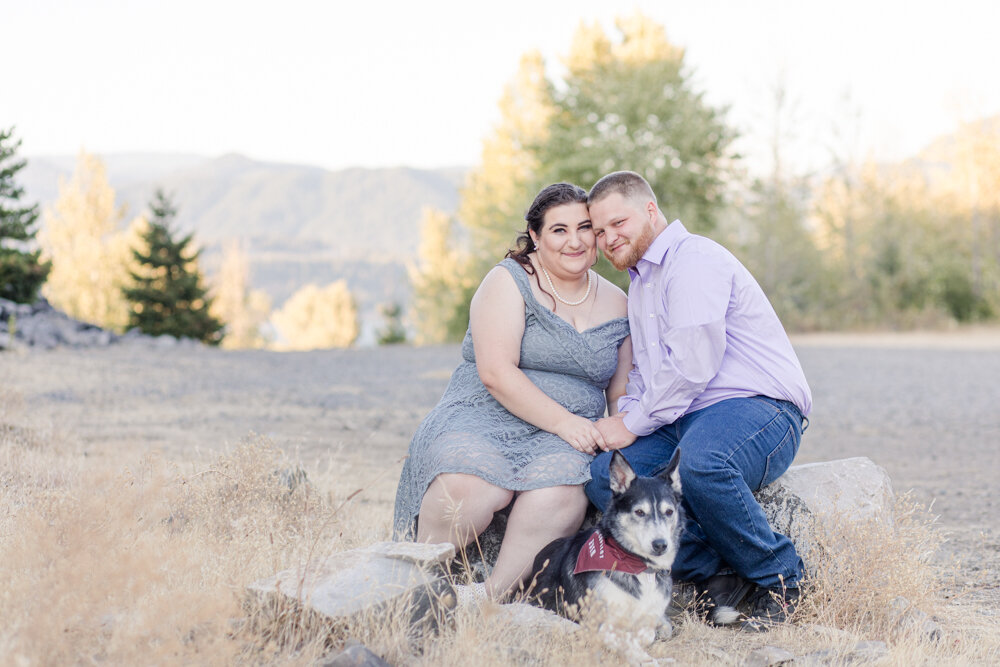 Governement Cove Engagement Session with Dog-9.jpg