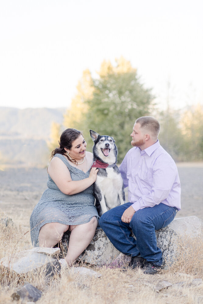 Governement Cove Engagement Session with Dog-10.jpg
