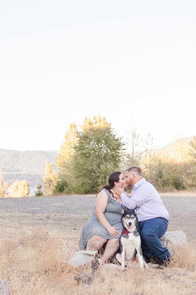 Governement Cove Engagement Session with Dog-33.jpg