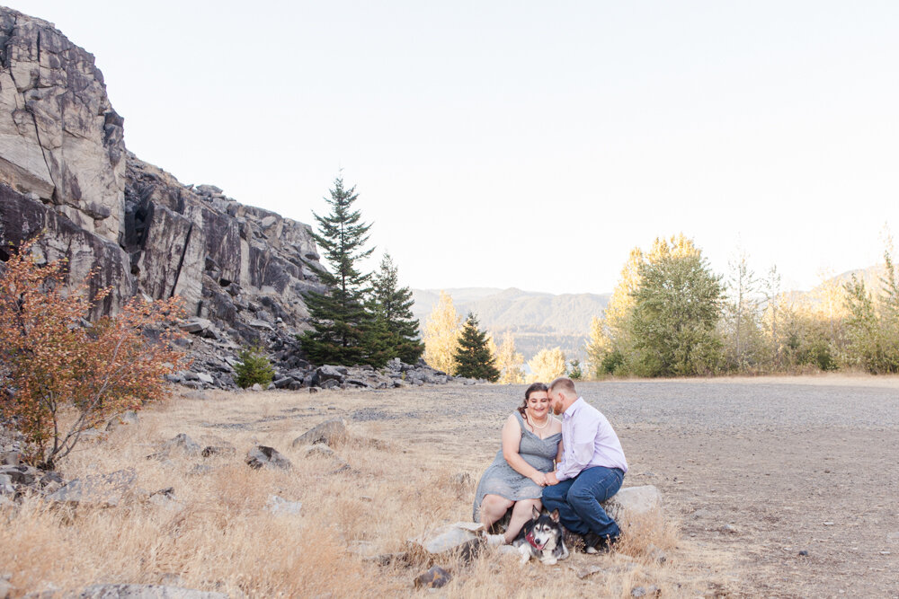 Governement Cove Engagement Session with Dog-34.jpg