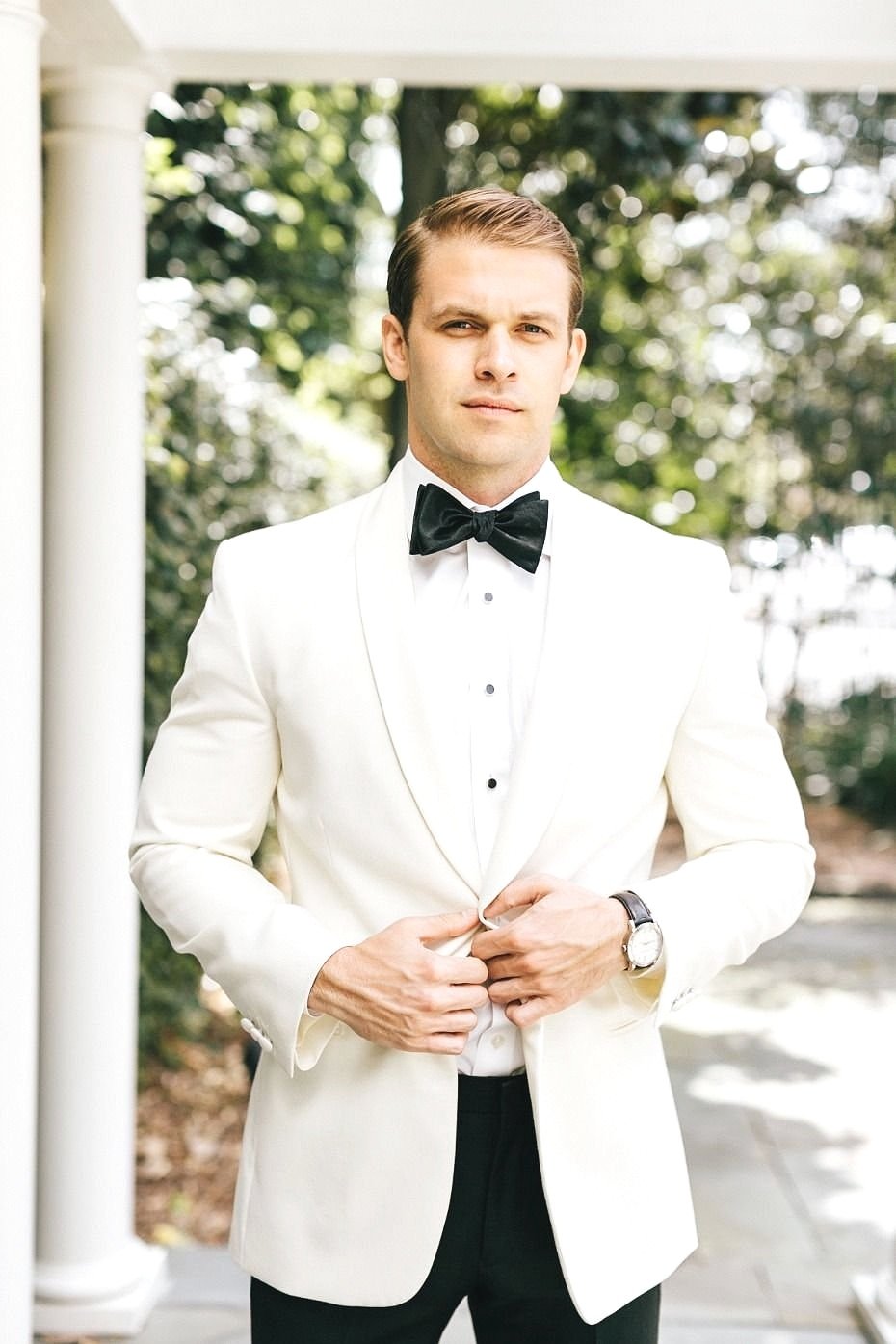 An All-White Destination Wedding in St. Lucia - Black Bride, image size:930x1395