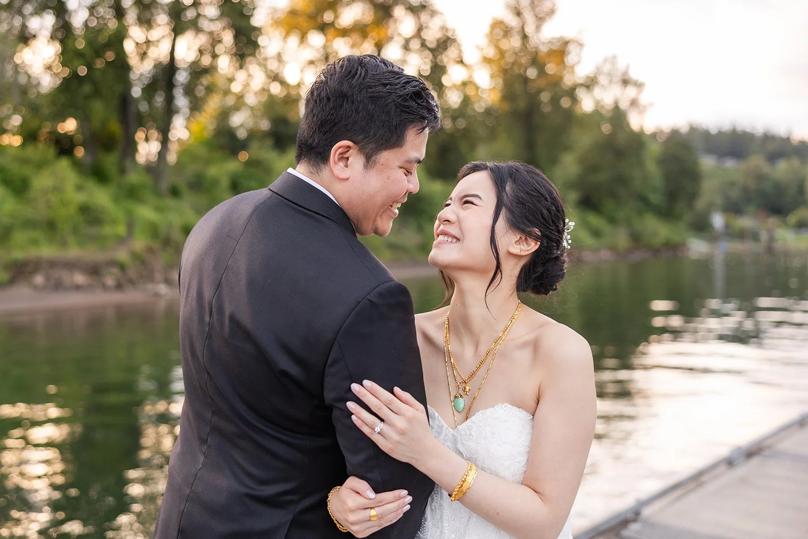 The Foundry at Oswego Pointe Wedding Day