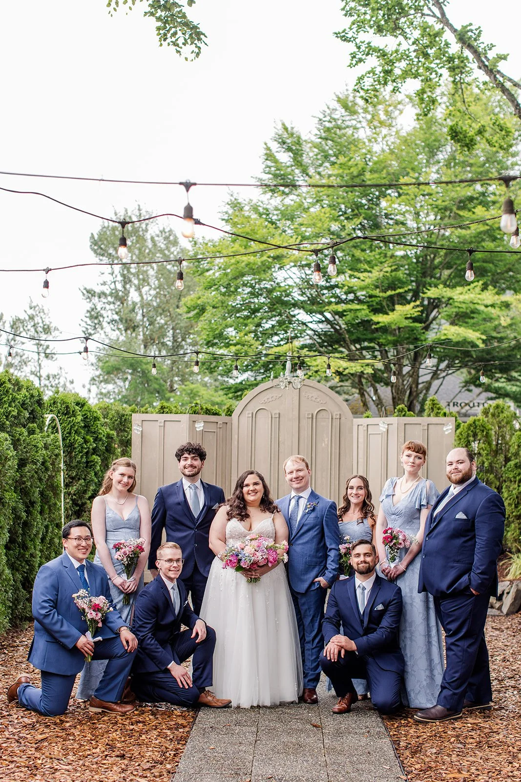 Troutdale House Wedding Day
