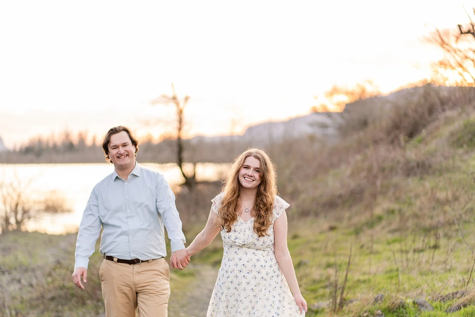 A Strawberry Island Engagement Session