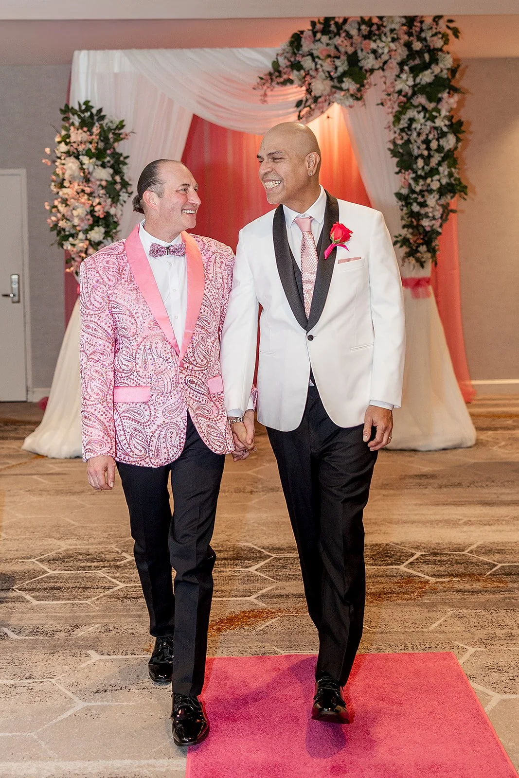 Pretty in Pink: A Downtown Portland Wedding at the Marriott Waterfront
