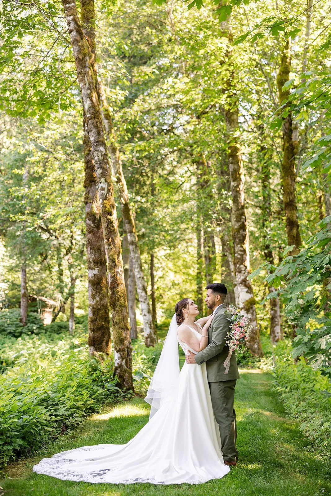 A Wedding Day At Bridal Veil Lakes