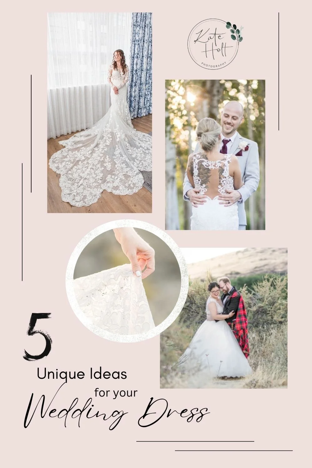 5 Unique Wedding Dress Ideas