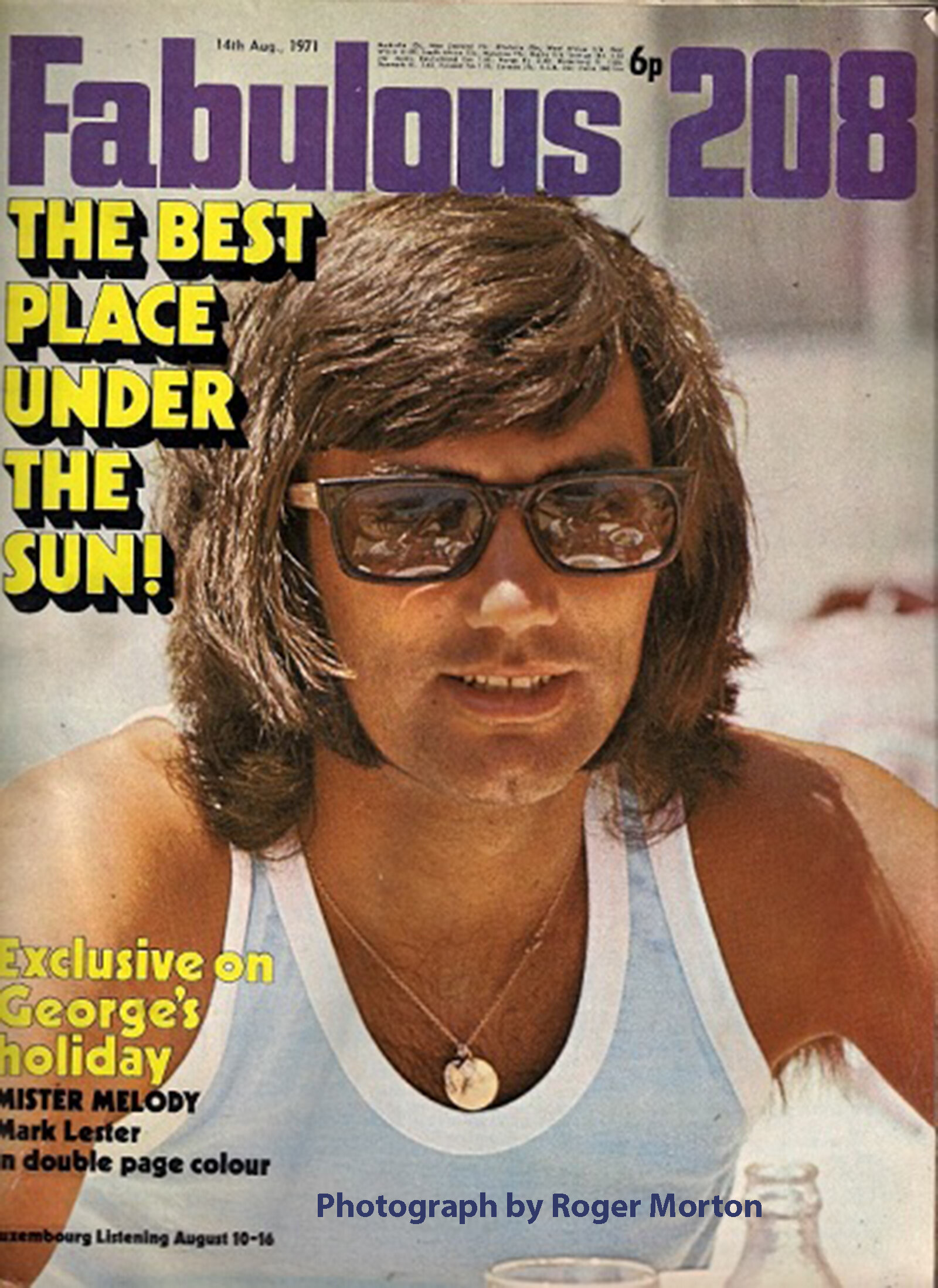George Best in Fabulous 208 cover.