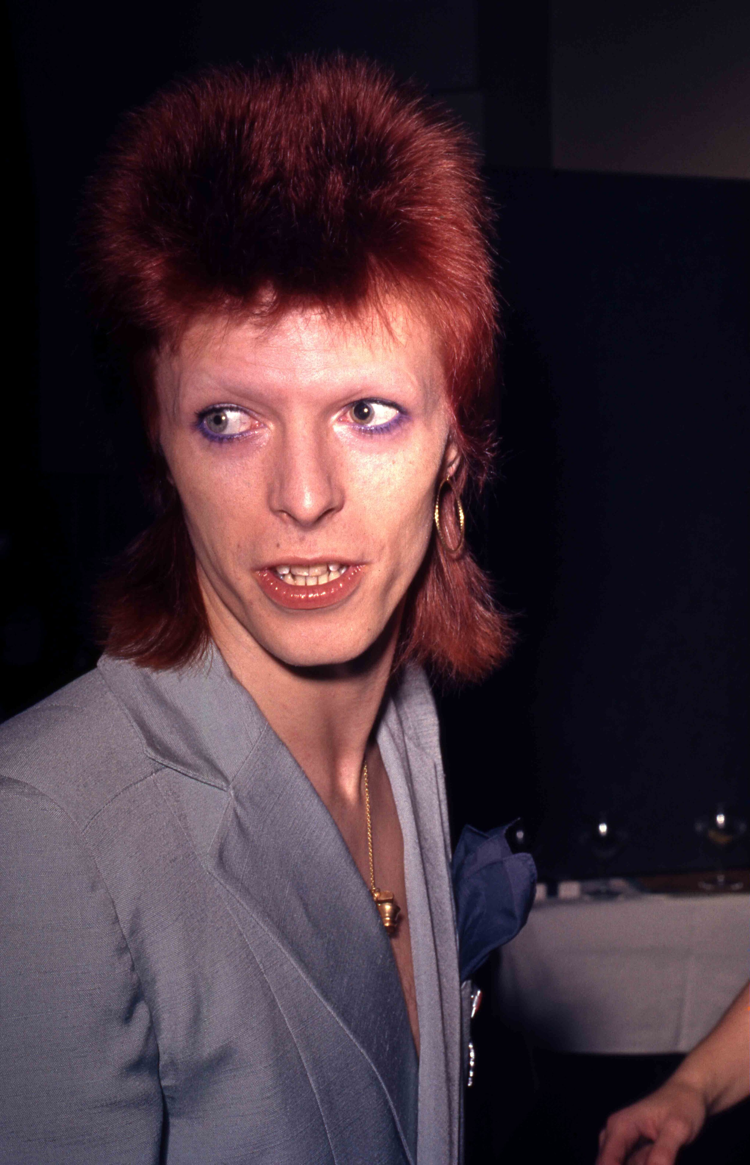 David Bowie in his "thin white Duke" period.