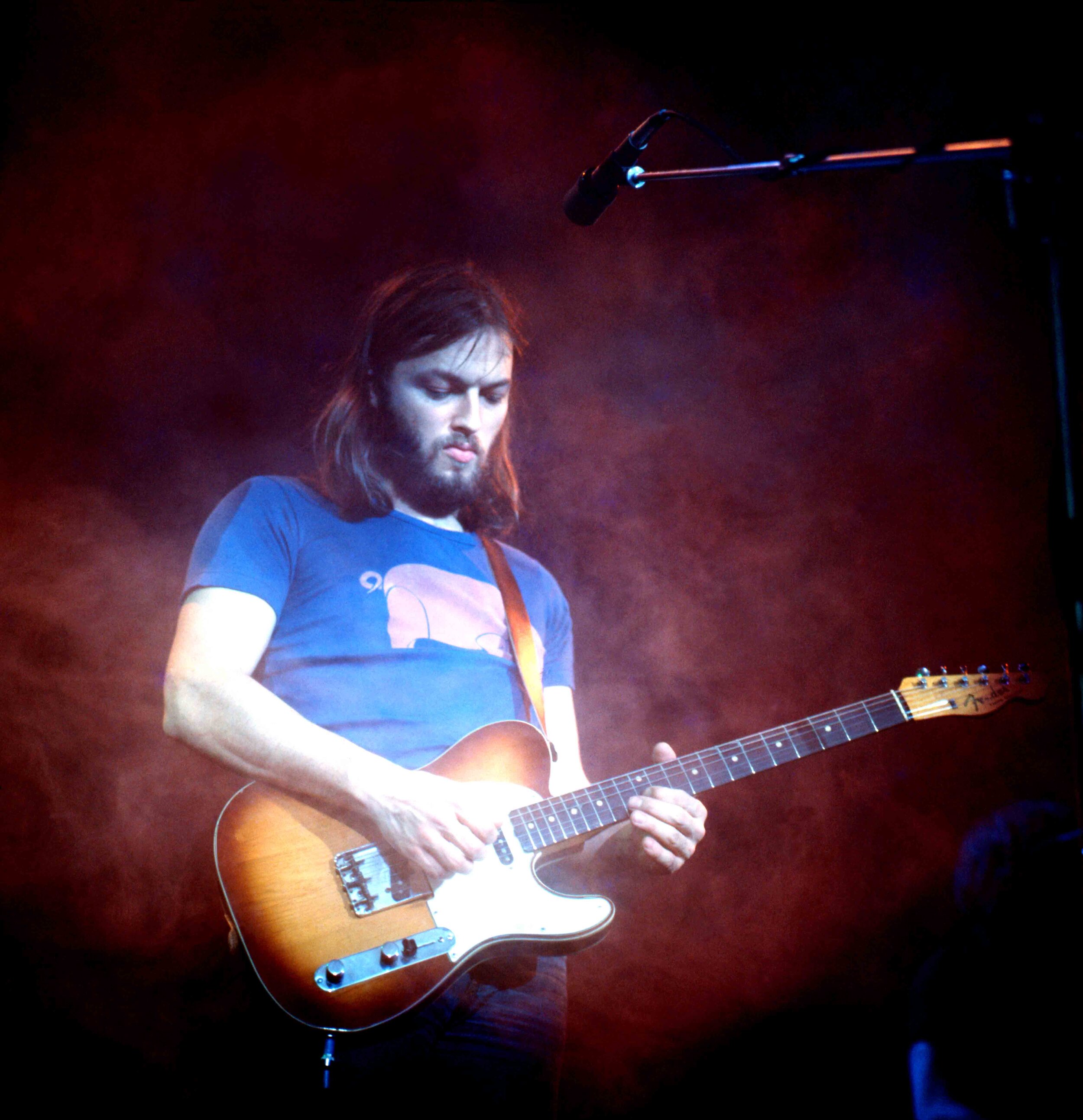 Dave Gilmour of the Pink Floyd.