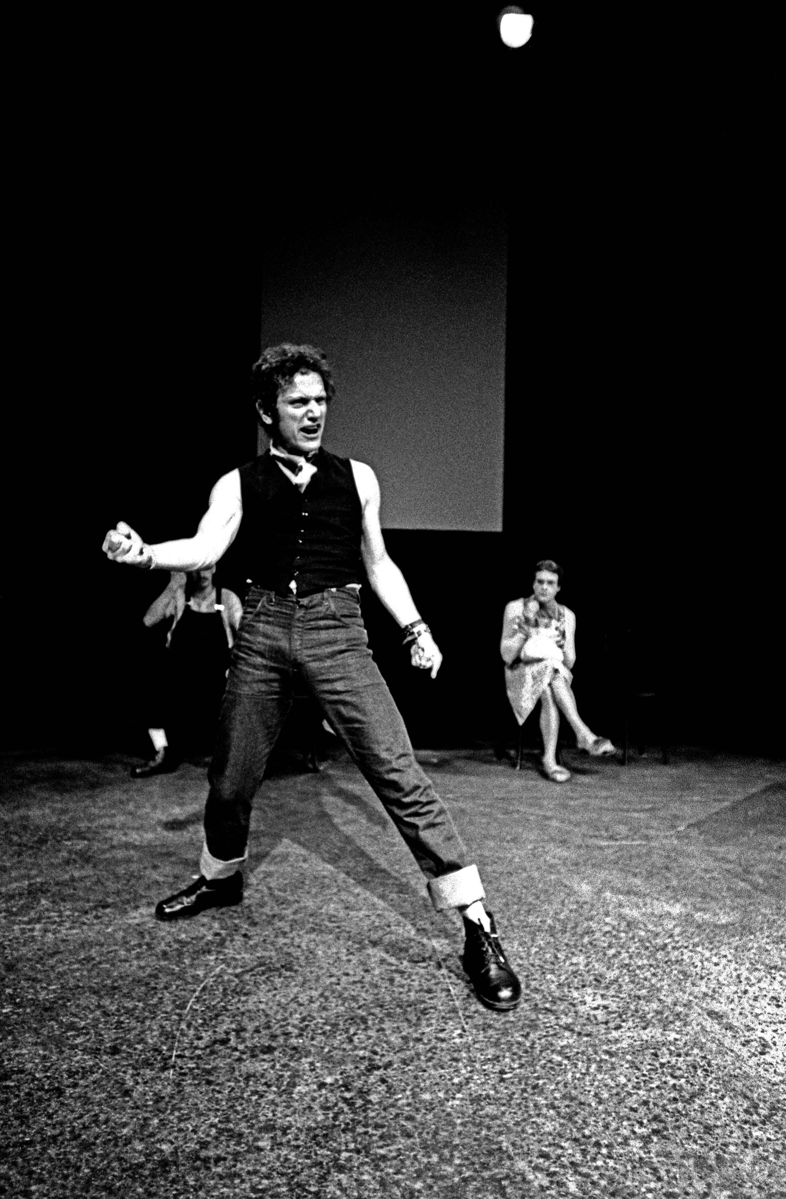 East by Steven Berkoff. Mike rages against the world.
