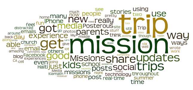 Youth Mission Trip (Faith Presbyterian Church) 