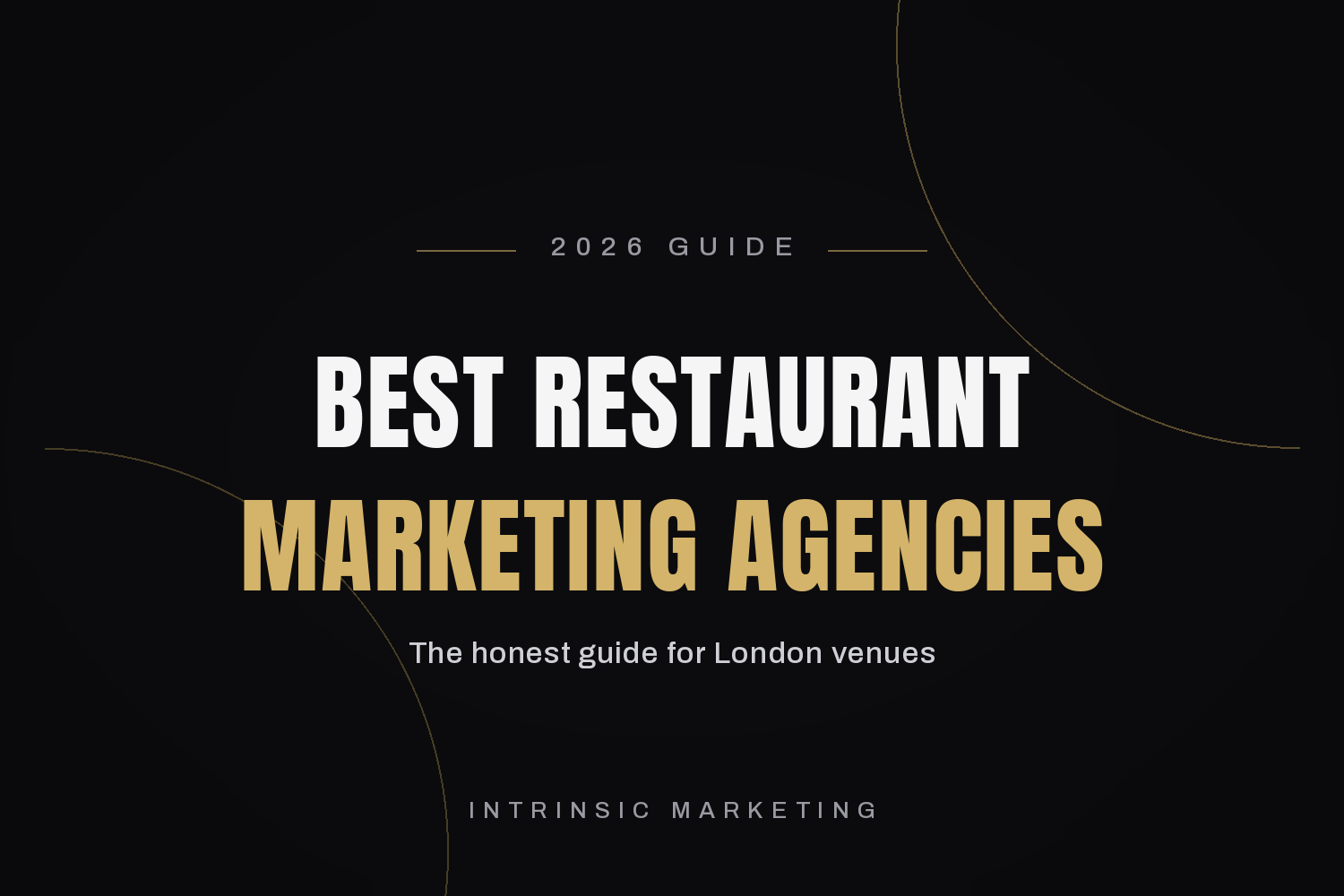 Best Restaurant Marketing Agencies in London (2026)