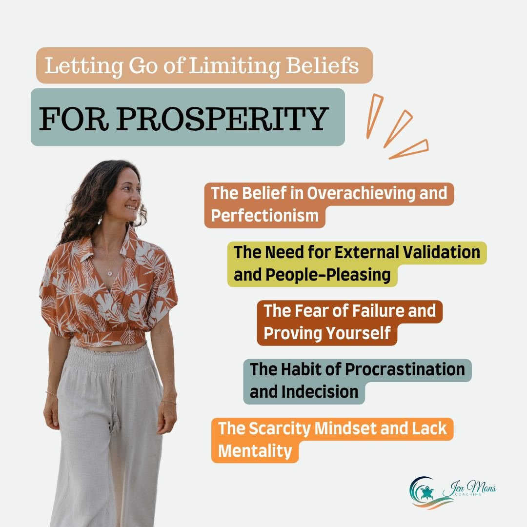 𝐄𝐦𝐛𝐫𝐚𝐜𝐞 𝐏𝐫𝐨𝐬𝐩𝐞𝐫𝐢𝐭𝐲 𝐛𝐲 𝐋𝐞𝐭𝐭𝐢𝐧𝐠 𝐆𝐨⁣
.⁣
Are you ready to unlock the door to prosperity? It starts with letting go of self-limiting beliefs that hold you back. Here's how:⁣
.⁣
👉🏻 𝐓𝐡𝐞 𝐁𝐞𝐥𝐢𝐞𝐟 𝐢𝐧 𝐎𝐯𝐞𝐫𝐚𝐜𝐡𝐢𝐞𝐯