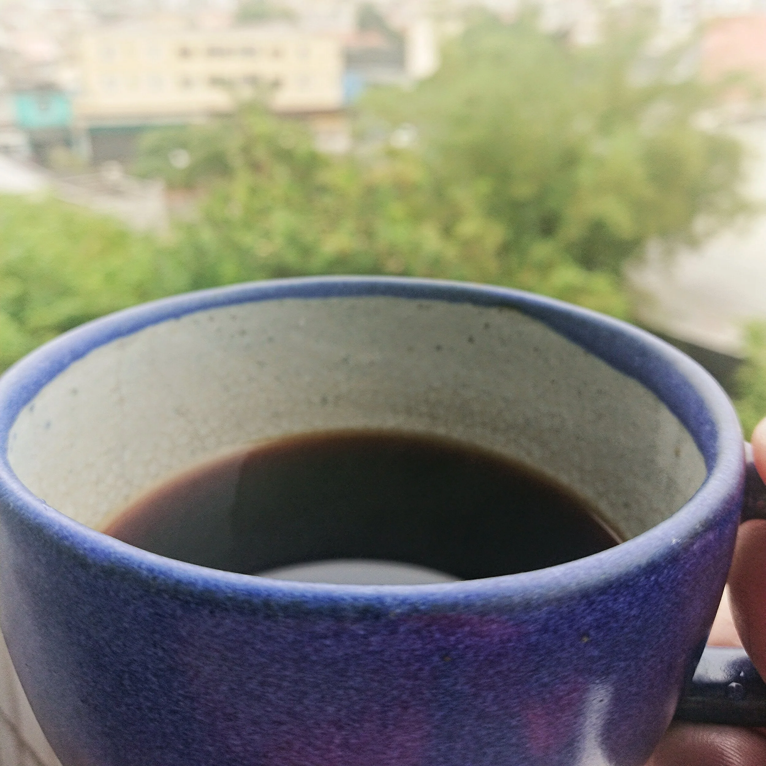 Uma xícara de café