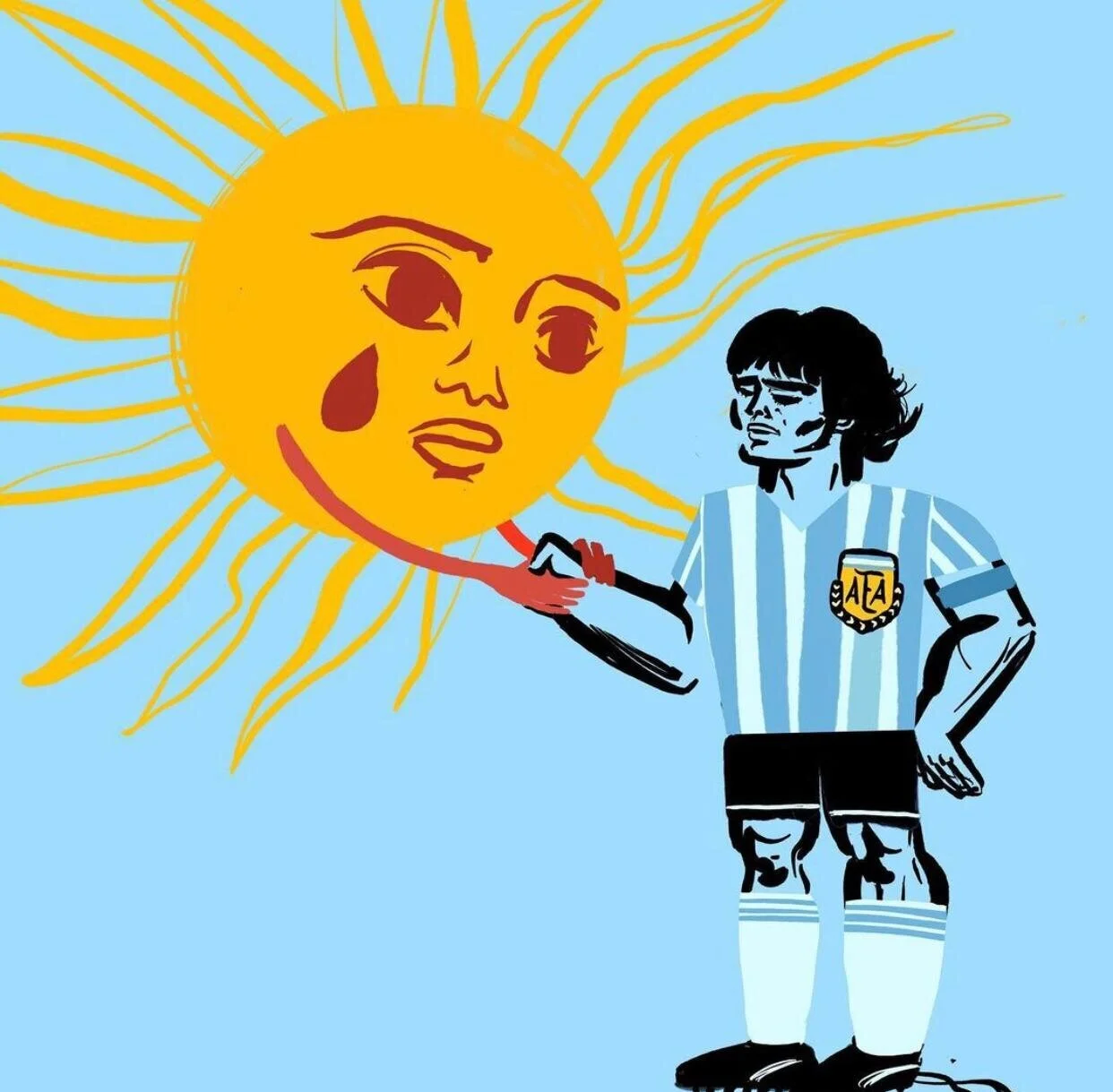 O Adeus a Maradona – uma lenda, um ser humano!