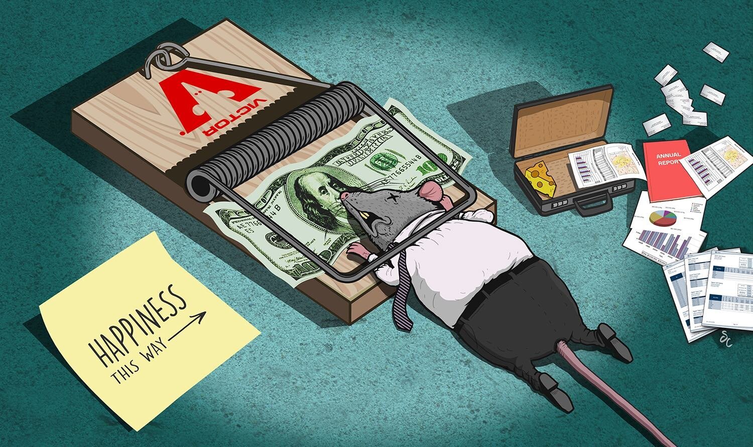Ilustração do Curta Happines (link no fim da coluna)