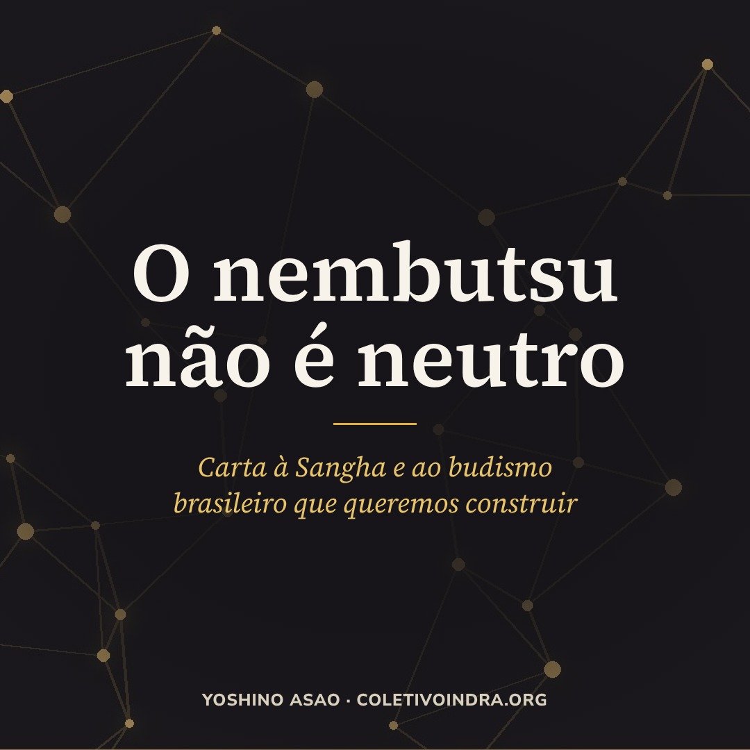 O nembutsu não é neutro