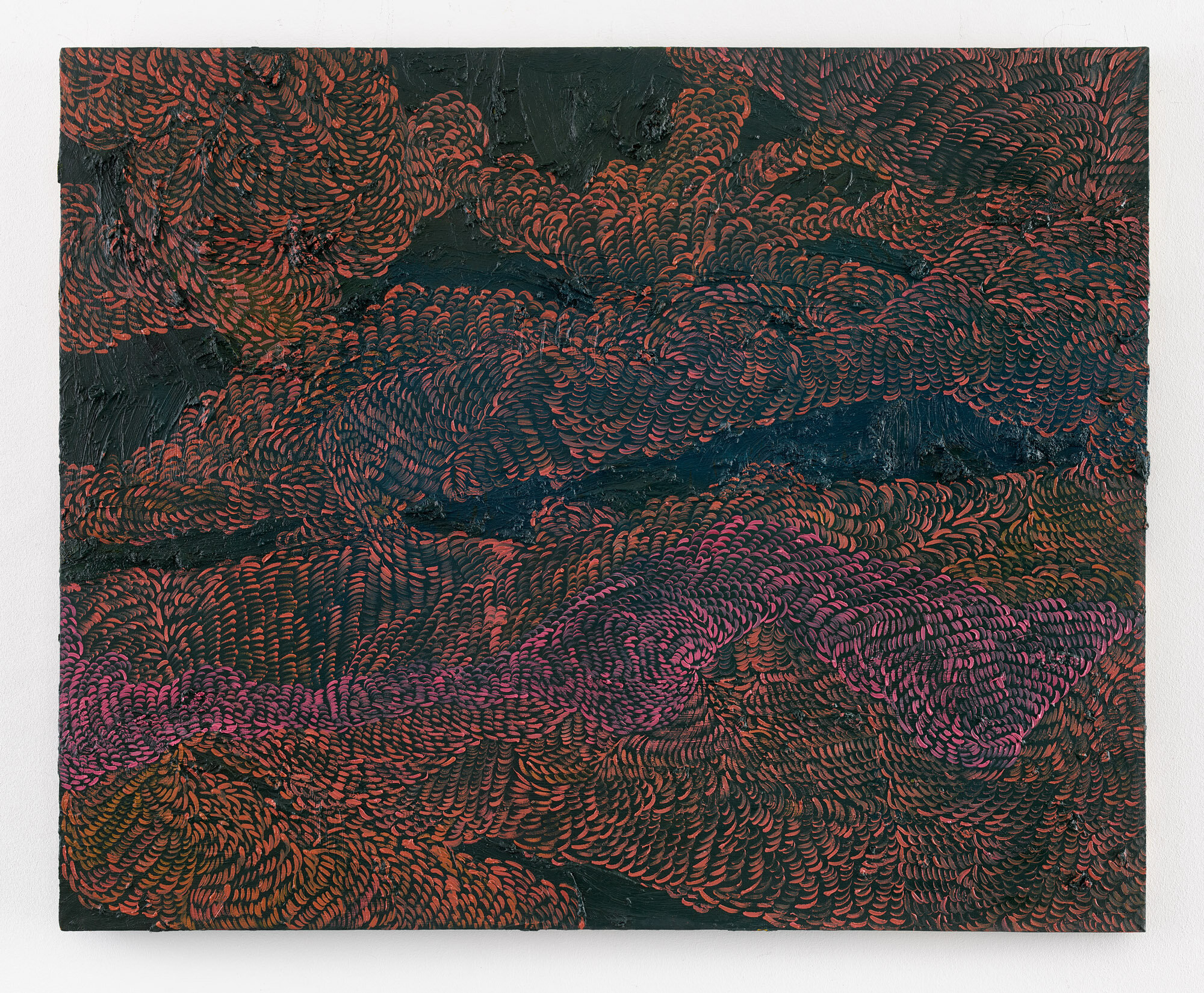 ZUZANNA SKIBA.volcanic landscape, Öl auf Leinwand. 108x 133 cm.2018 .jpg
