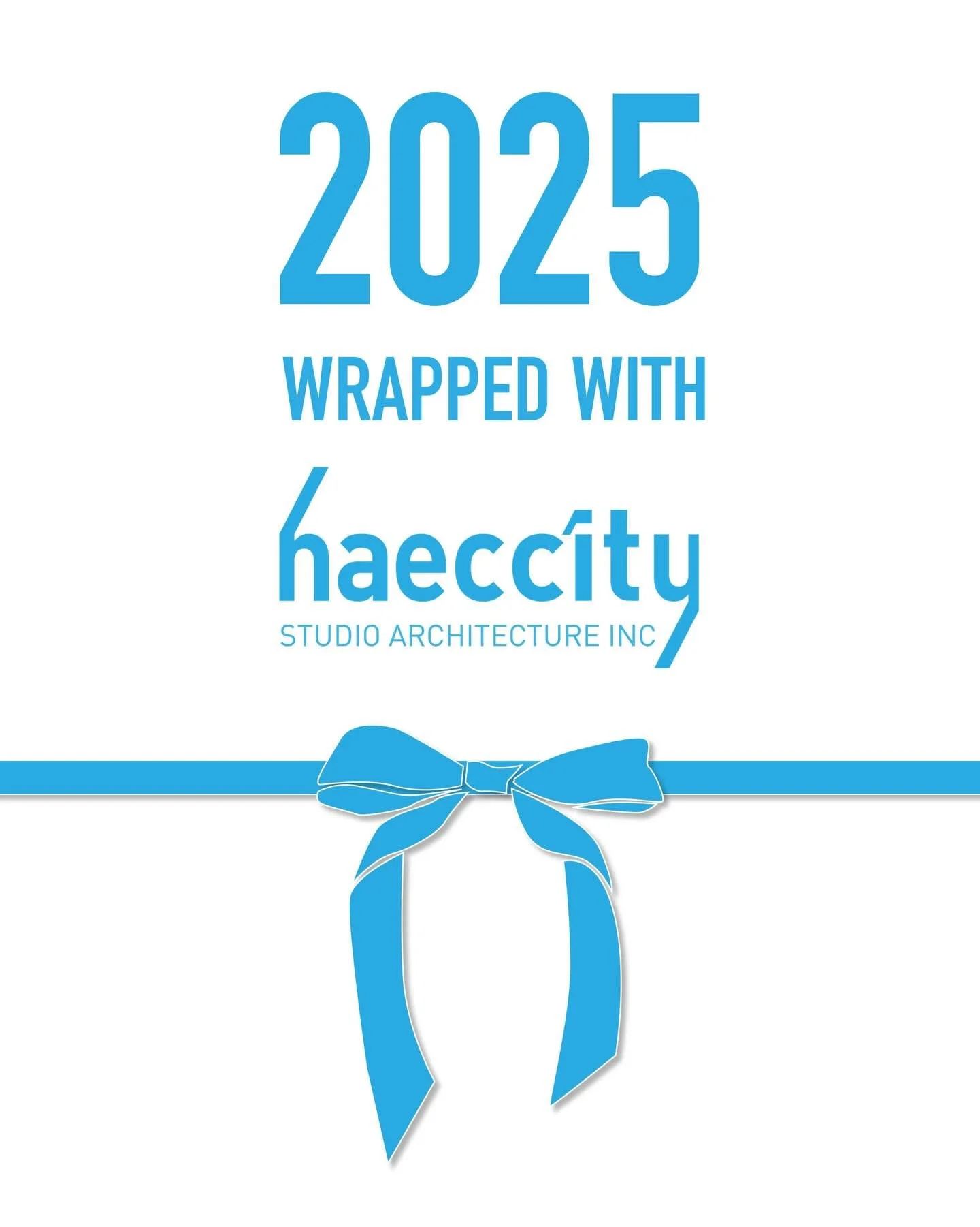 Haeccity&rsquo;s 2025, wrapped. 

A year filled with fun clients, far flung site visits, and new construction starts.

From continued collaborations to community driven projects, we&rsquo;re so grateful for every step of our journey.

To all our frie
