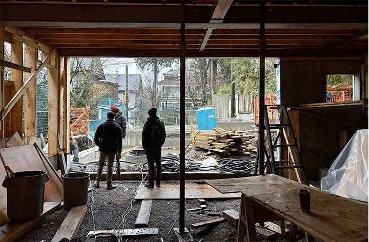 📍Kitchener Character Retention + Infill Housing | Vancouver, BC

Remember this project we shared last August, when it received its building permit? A character home + lane infill, tied together through shared courtyard living, now starting to take s