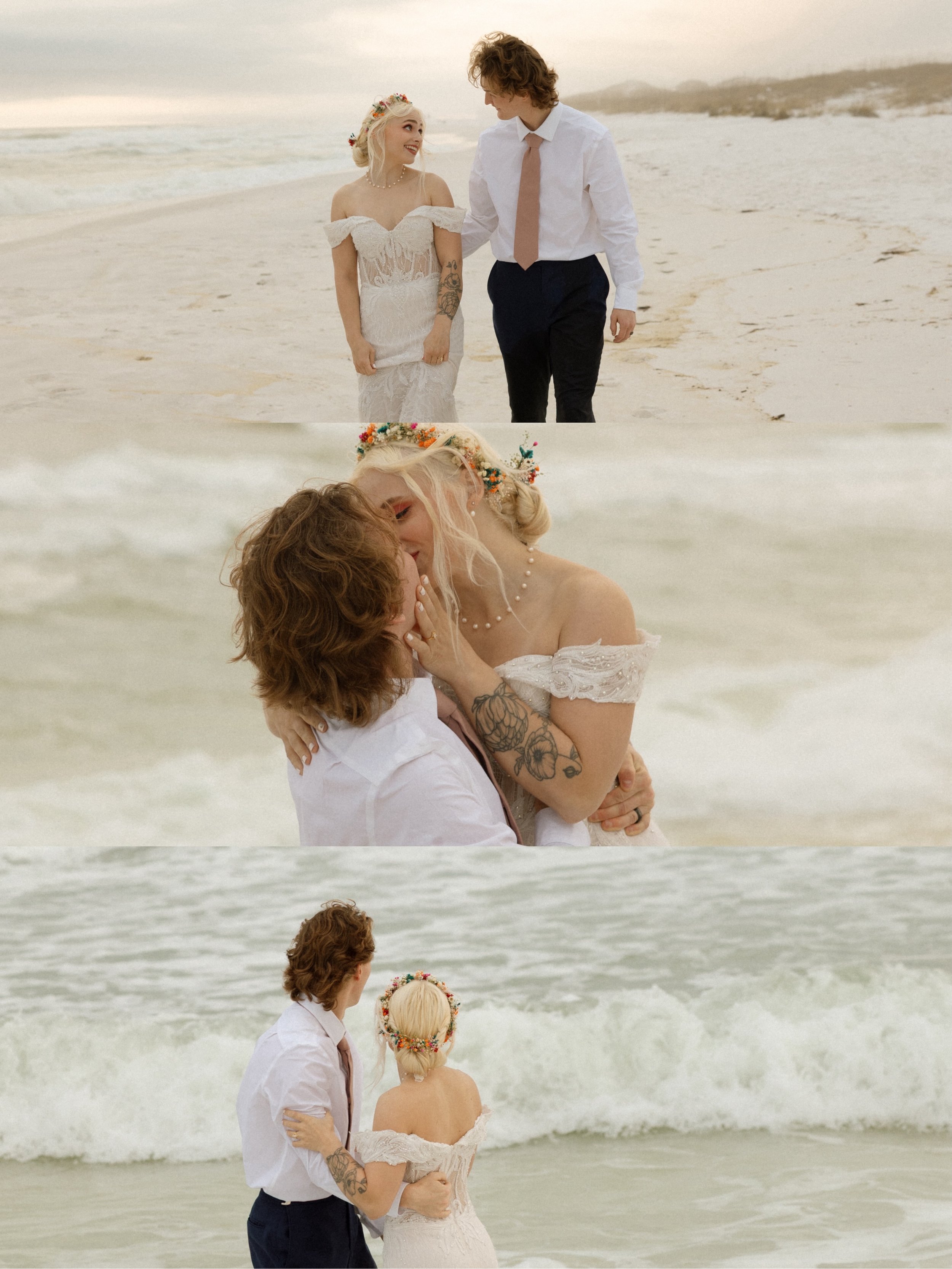 Cassie + Luke&rsquo;s elopement day over in Destin 💛

#pensacolaphotographer #pensacolaweddingphotographer #pensacolaelopementphotographer #destinweddingphotographer