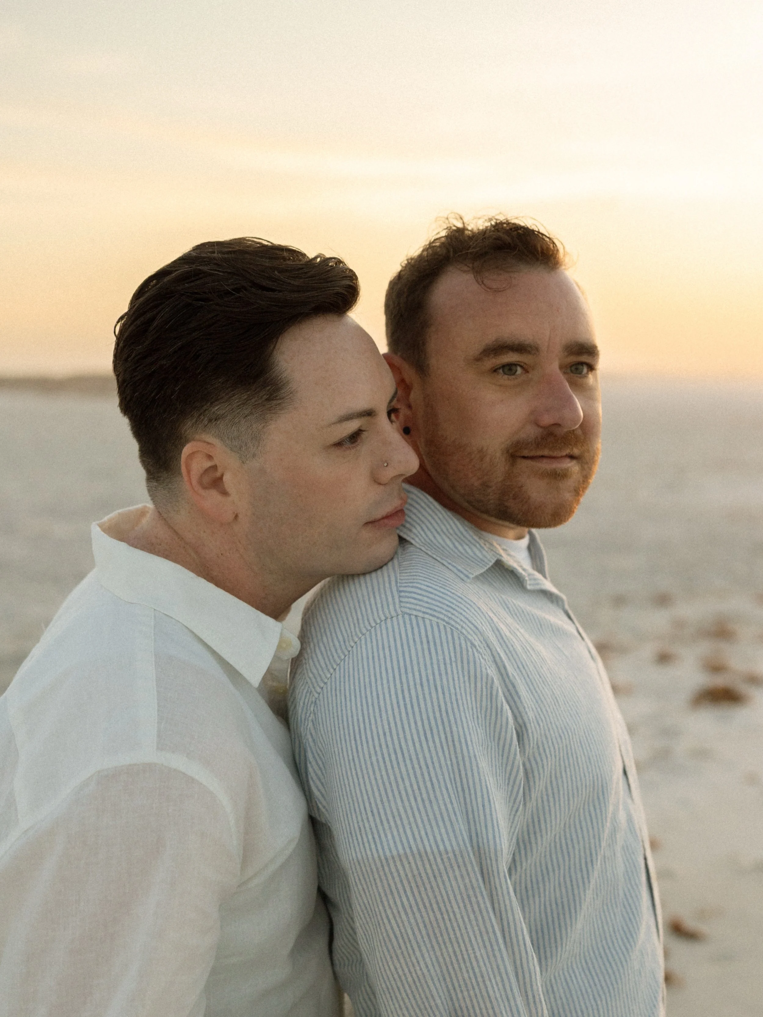 Pensacola Sunrises are magic. Very very early&hellip;. But magic. 💛
Will never stop thinking about this morning I spent with Tyler and Jordan celebrating their engagement. 

&bull;
&bull;
&bull;
#pensacolaweddingphotographer #pensacolaengagementphot