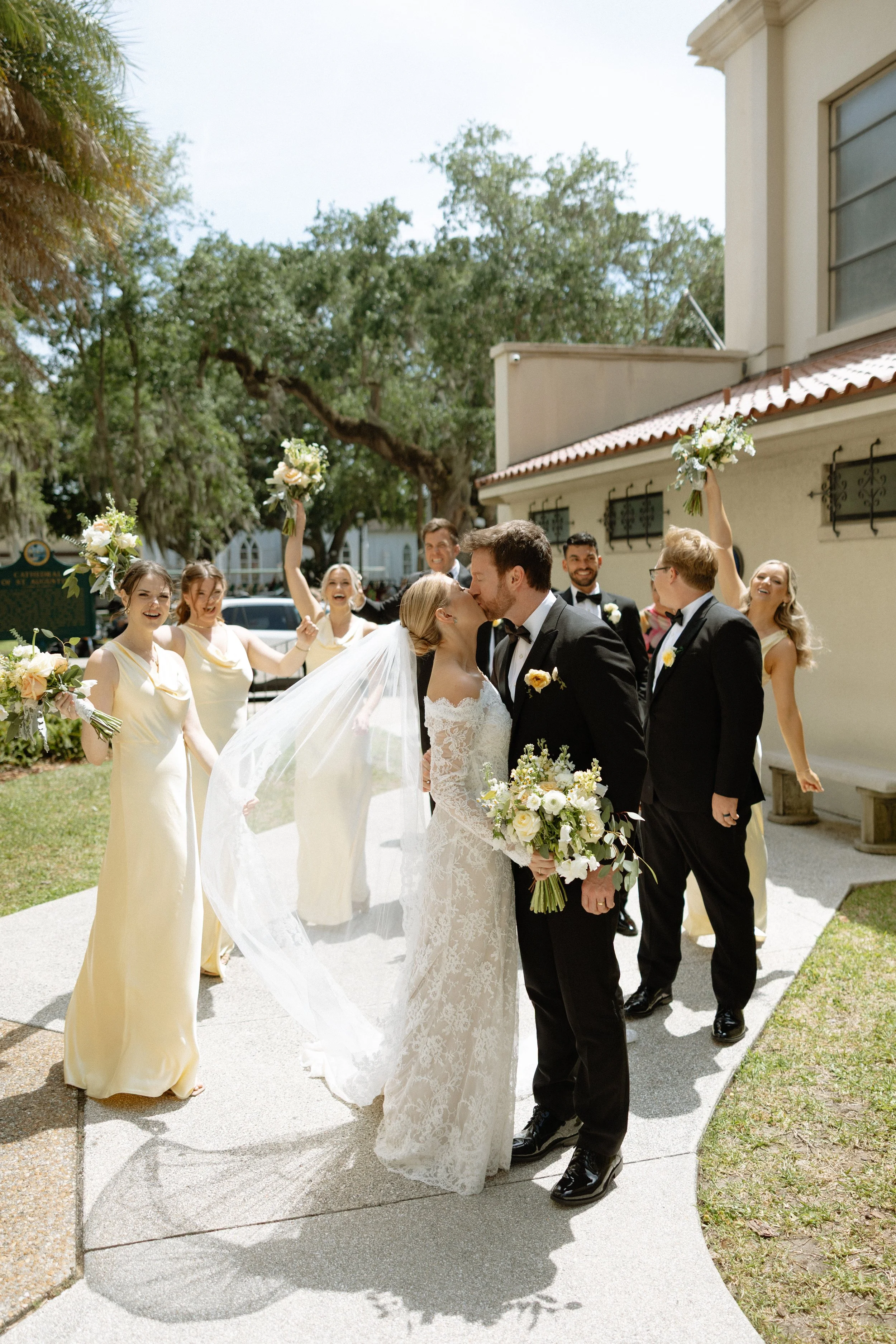 Krickett + Michael | St. Augustine Wedding Day