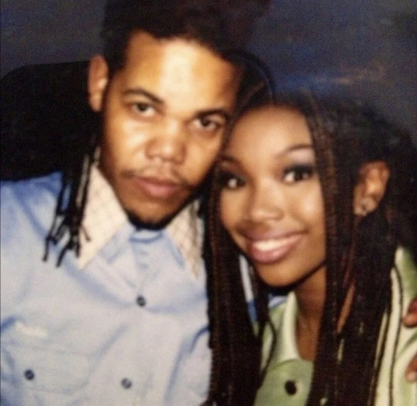 Chuckie Amos with Brandy. Hair by Chuckie Amos. Image courtesy of Chuckie Amos.