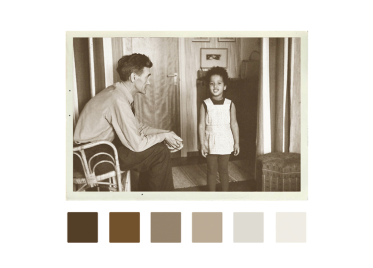 A photograph from the album that informed the Maya Njie Perfume brand and perfumes. Courtesy of Maya Njie Perfume.