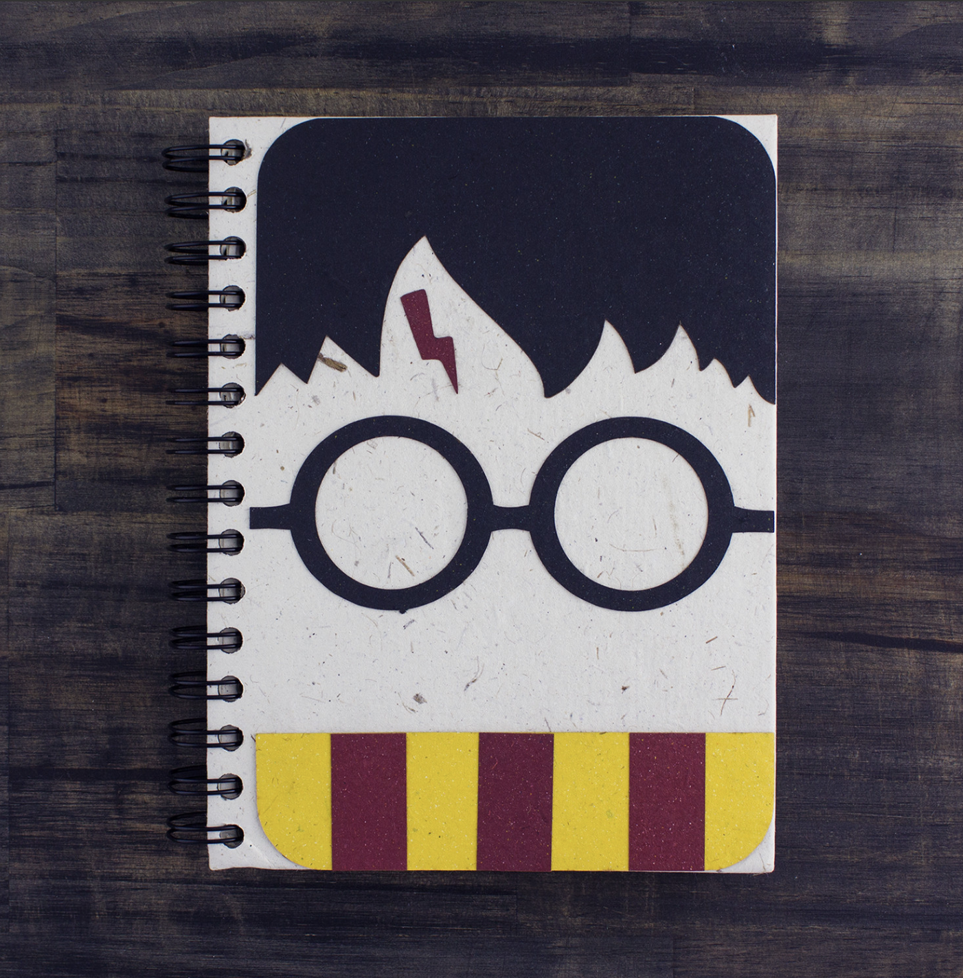 Large Notebook Magical Wizard Boy