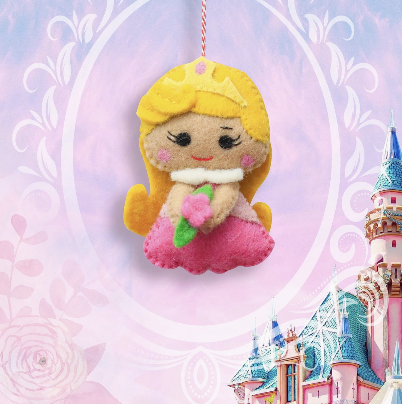 Felt Ornament - Enchanted Princess