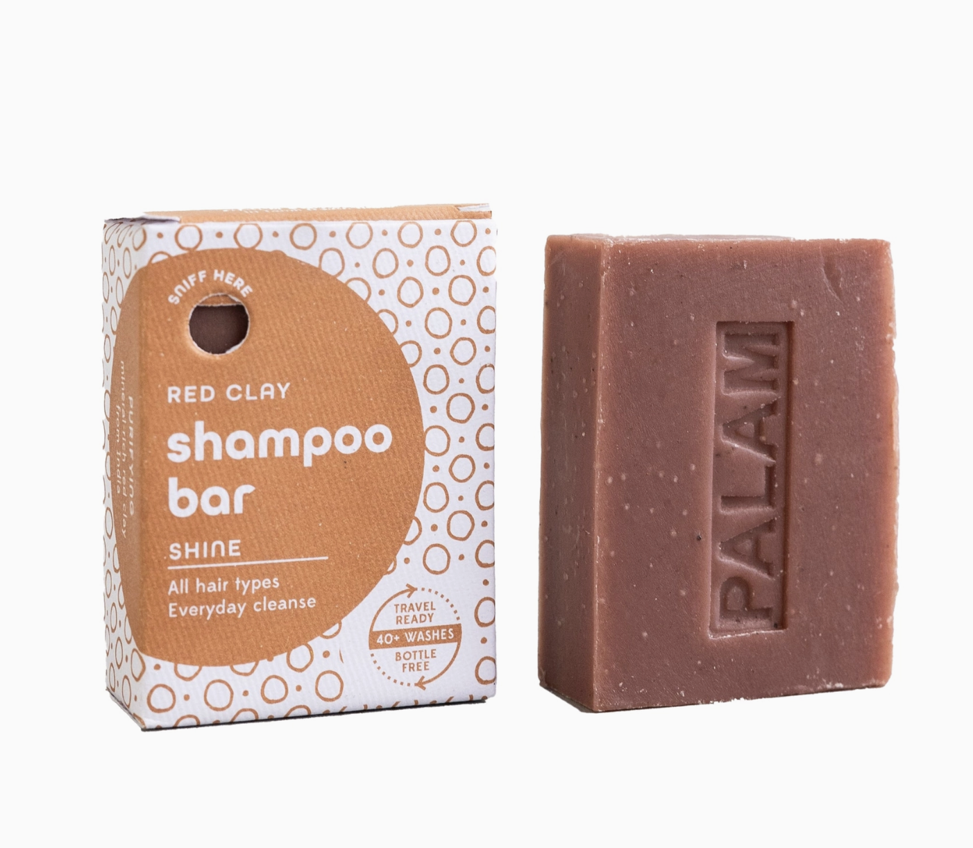 Shine Red Clay Shampoo Bar