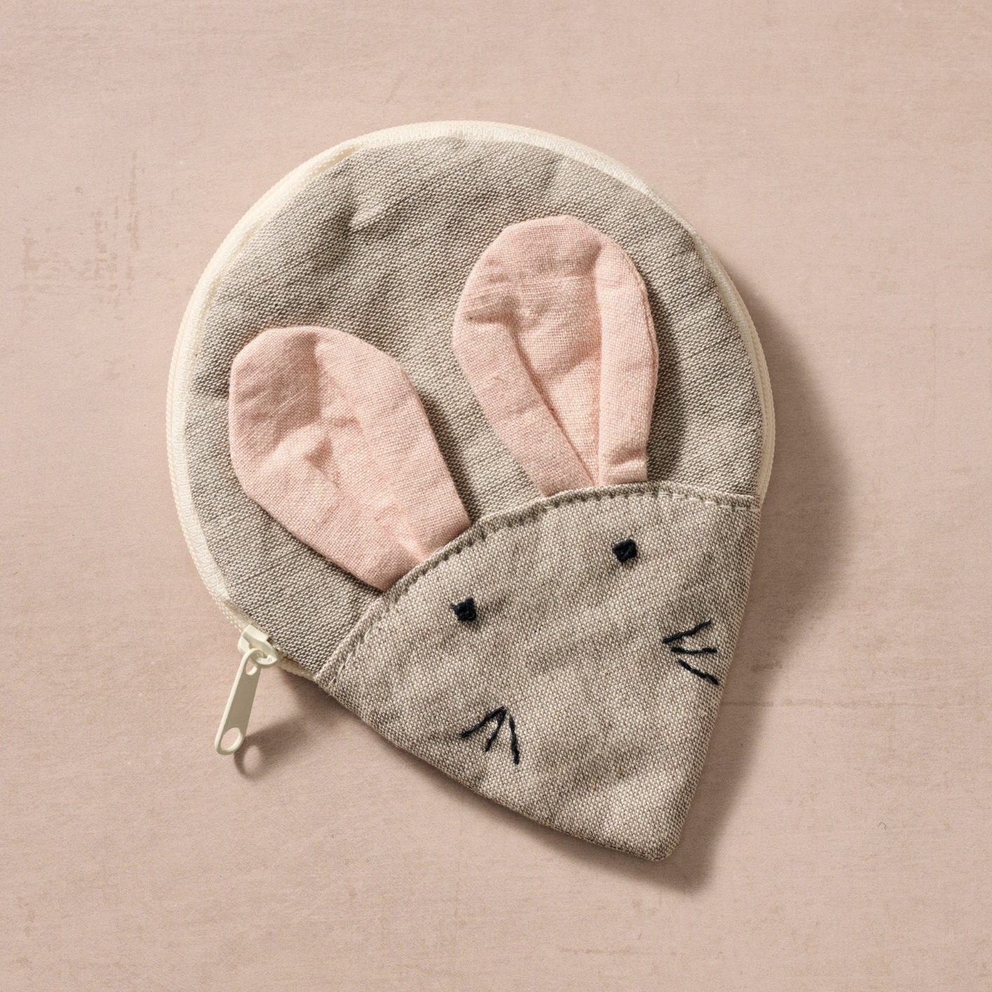 Munci Mouse Cotton Coin Purse