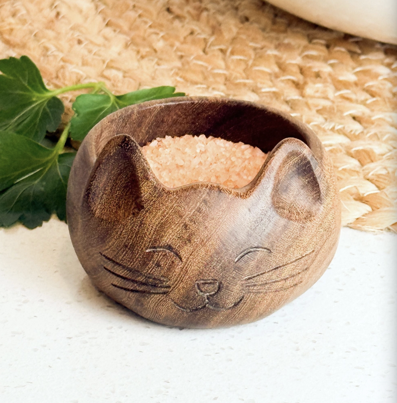 Cat Salt Bowl