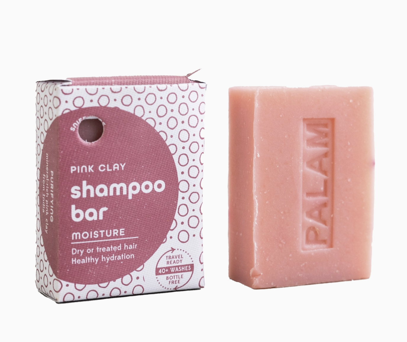 Moisture Pink Clay Shampoo Bar
