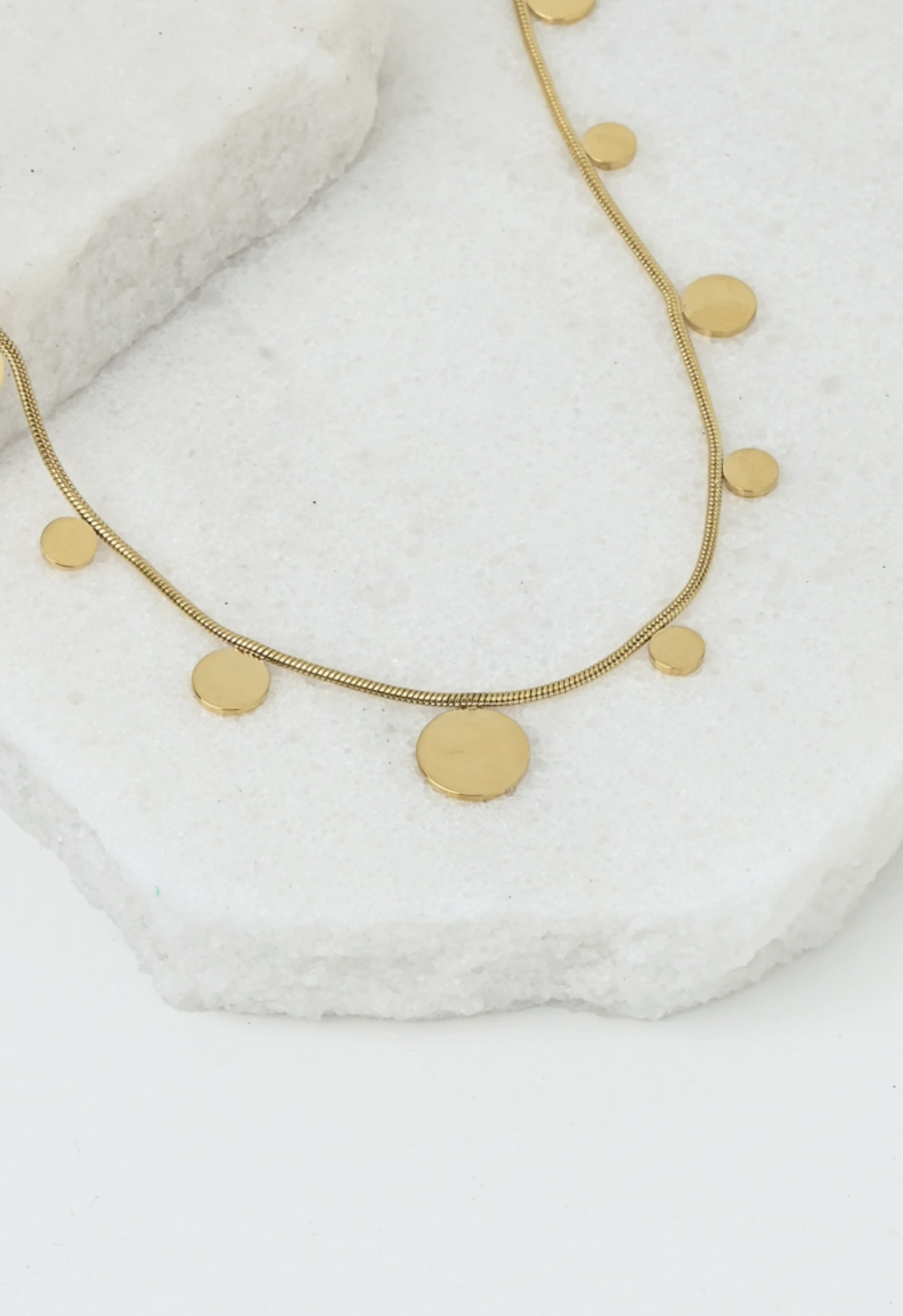 Orion's Beacon Gold Necklace