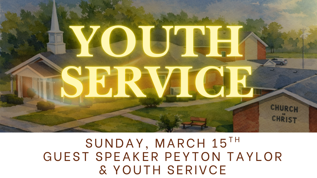 Youth Service & Guest Speaker Peyton Taylor